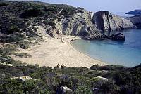 1975. Spanien. Baleren. Menorca. Küste am Mittelmeer