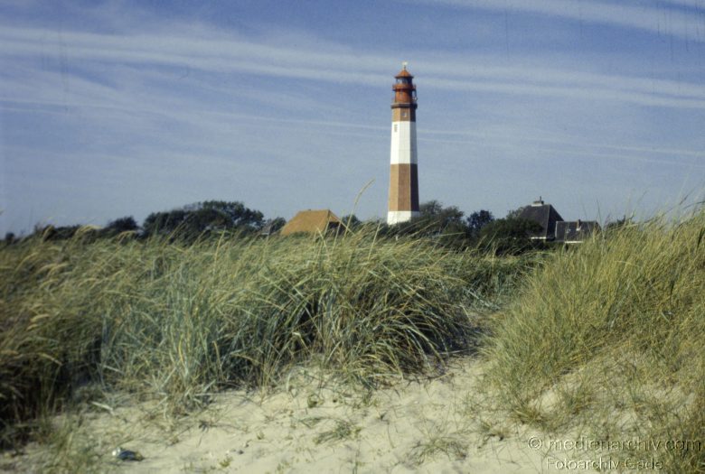 1980. Schleswig-Holstein. Fehmarn. Flügger Leuchtturm