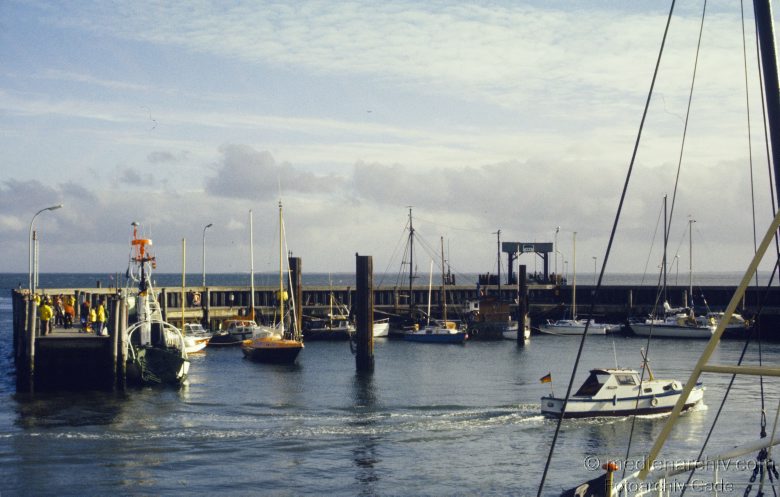 1978. Schleswig-Holstein. Sylt. Seenotkreuzer H. J. Kratschke der DGzRS. Schiff. Hafen