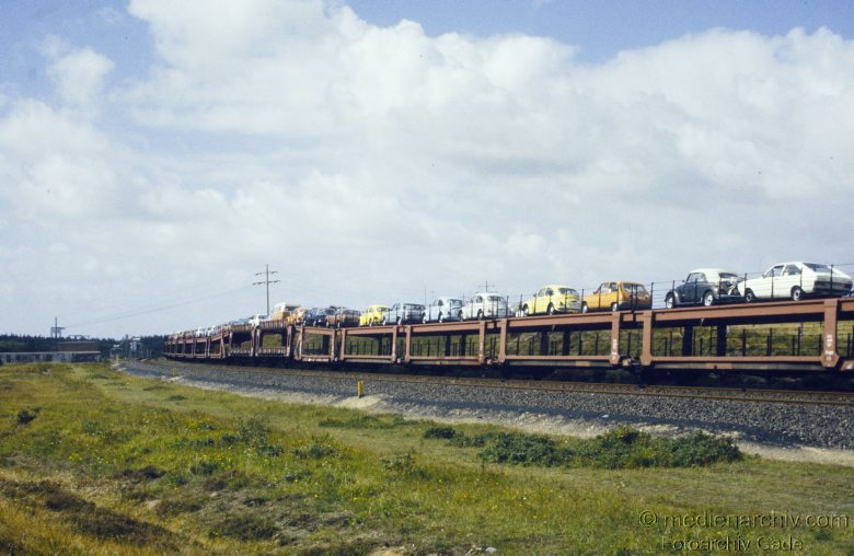 1978. Schleswig-Holstein. Sylt. Eisenbahn. Autozug