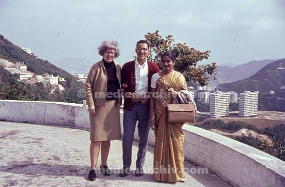 1974. Asien. Indien. Käthe Denicke alias Kati Nick. Katja Nick