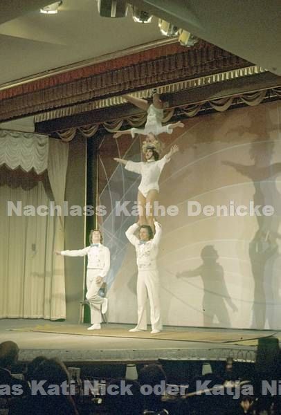1977. Hamburg. Hansa Theater. Show. Varieté. Varietee