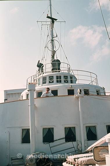 1964. Turkey. Türkei. Auf einem Schiff