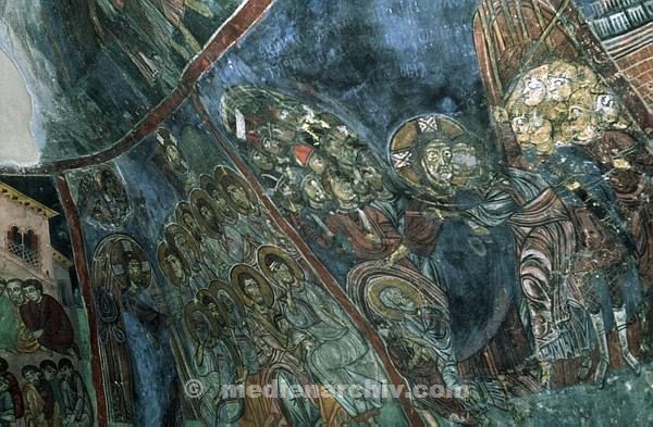 1977.  Zypern. Cyprus. Religiöse Fresken. Kirche