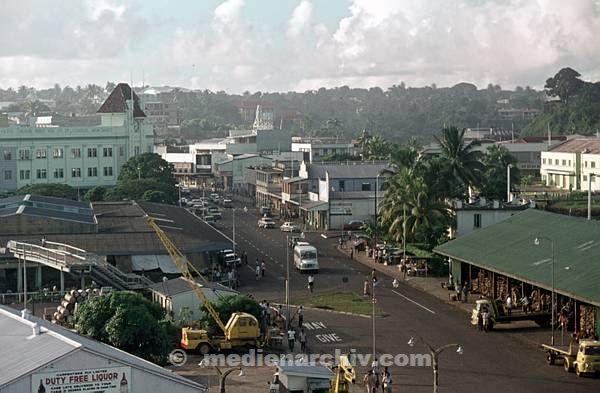 1972. Südsee. Fidschi. Suva.