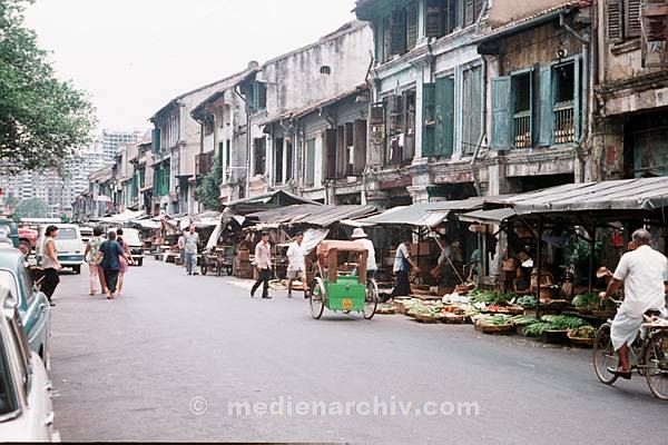 1972. Asien. Ferner Osten. Singapur. Singapore. Asia.