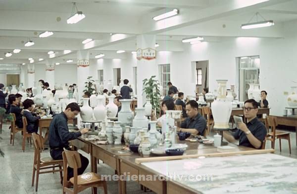 1972. Taiwan. Taipei. Porzellan-Manufaktur.