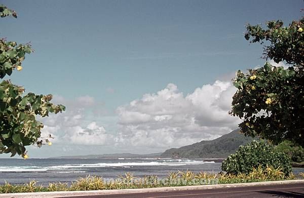 1972. Südsee. Samoa. Küste.