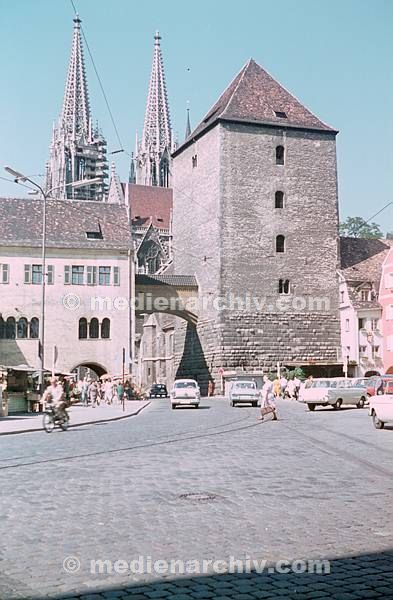 1960er. Bayern. Regensburg. Dom St. Peter