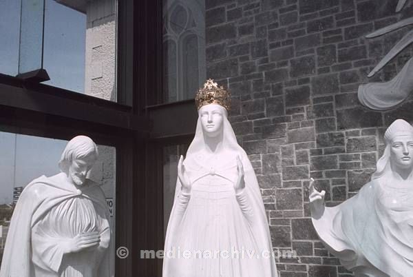 1970er. Großbritannien. Knocklayd. Erscheinungskirche. Shrine of auf Lady.