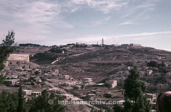1970er. Israel. Jerusalem. Kedrontal.