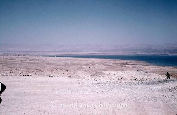 1970er. Israel. Qumran. Totes Meer.