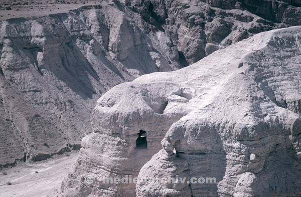 1970er. Israel. Qumran. Höhle IV.