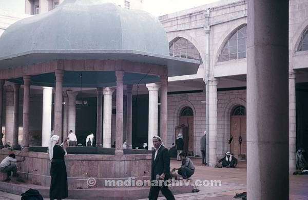 1970er. Jordanien. Amman. Moschee.
