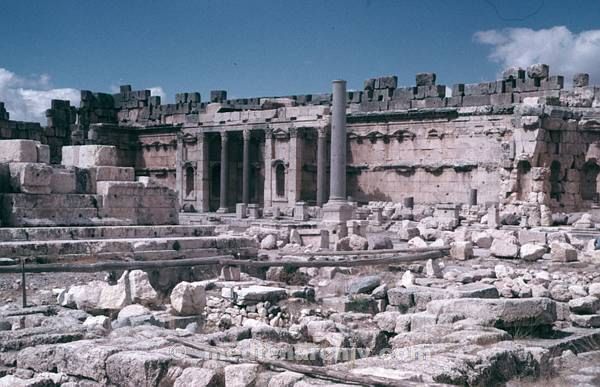 1970er. Libanon. Baalbeck (Bekaa-Ebene).