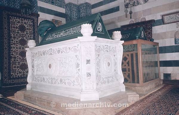 1970er. Nahost. Middle East. Syrien. Damaskus - Syria. Damascus - Saladin Mauseleum Johannes der Täufer.
