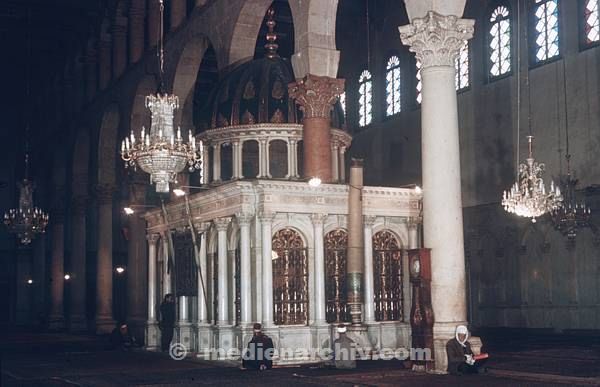 1970er. Nahost. Middle East. Syrien. Damaskus - Syria. Damascus - Omayaden-Moschee