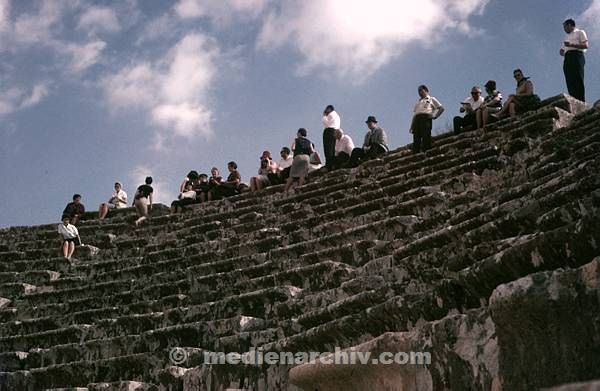 1970er. Nahost. Middle East. Syria. Syrien. Gerasa. Theater.