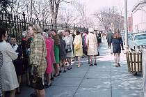 um 1970. USA. Washington.  Weißes Haus