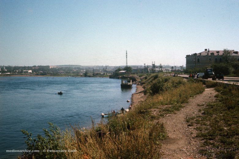 1980. Russland.  Russian Federation. Russische Föderation. Sibirien. Sibir. Siberia. Irkutsk. Fluss Angara